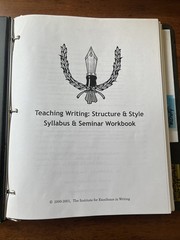 IEW-Teaching Writing: Structure and Style Workbook Binder /DVD Set + Am. History