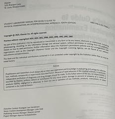 Seidel’s Student Laboratory Manual Physical Examination 10th Ed Elsevier PB