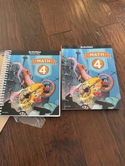 BJU Press Math 4 Activities Student 4th Grade Fourth Edition