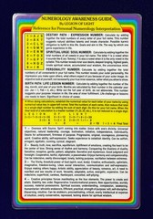 Awareness Guides Lot Numerology Color Nutritional First Aid Legion of Light 1993