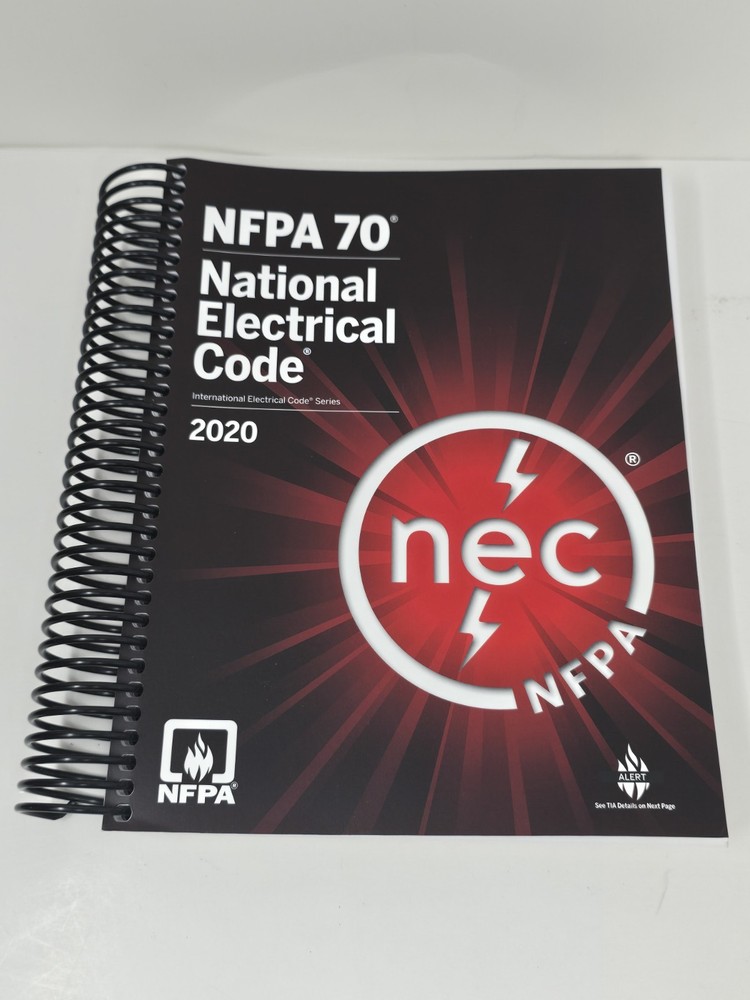 NFPA 70 National Electrical Code 2020, 2nd Printing, Spiral Bound
