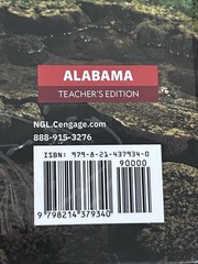 National Geographic Environmental Science Teacher’s Edition Alabama Revised2024