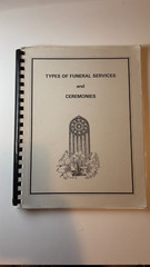 Funeral Services & Ceremonies Paperback Spiral Textbook