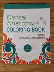 Dental Anatomy Coloring Book (2018, Trade Paperback) 3rd Edition