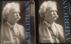 Apologia American Literature Textbook Set by Whit Jones PhD, Hardcover/Spiral