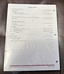 OSHA General industry Compliance Manual JUNE 2024 Binder J.J. Keller unopened