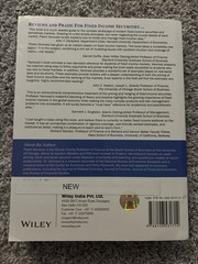 Fixed Income Securities: Valuation, – Hardcover, by Veronesi Pietro