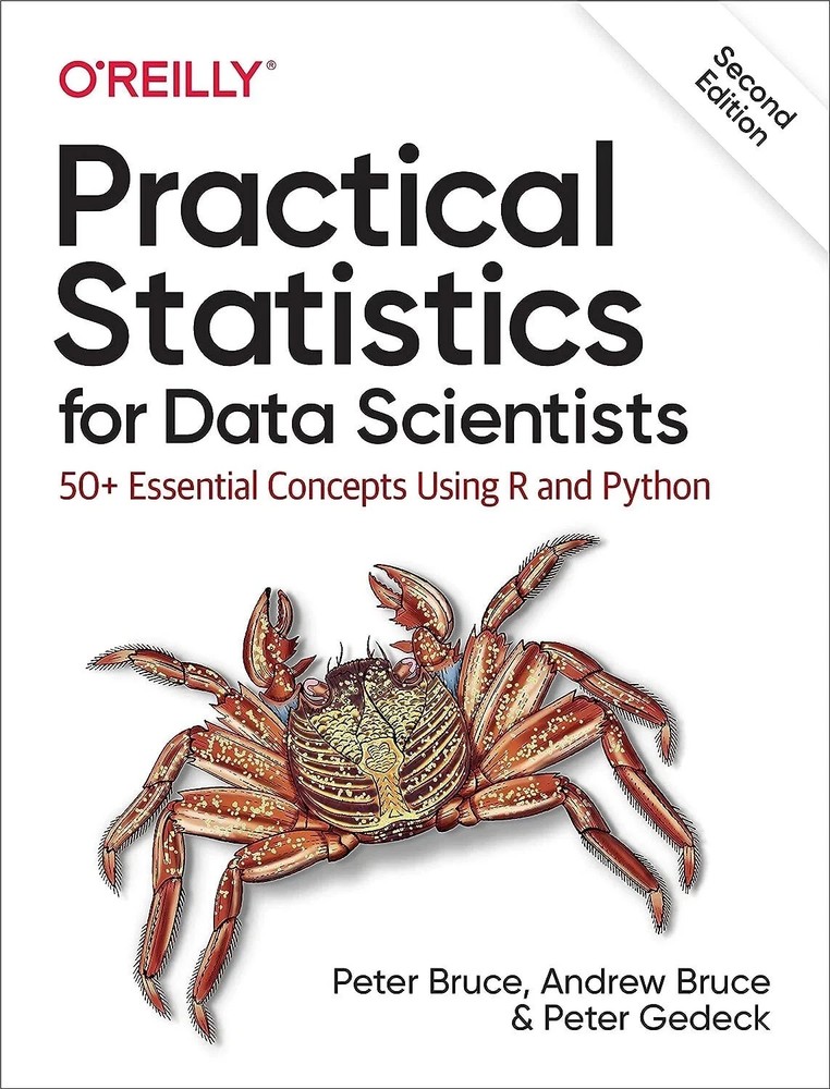 Practical Statistics for Data Scientists : 50+ Essential Concepts.