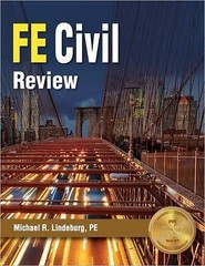PPI FE Civil Review – A Comprehensive FE Civil Review Manual by Lindeburg PE, Mi