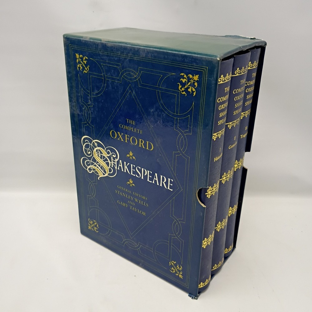Complete Oxford Shakespeare : Box Set 3 Volumes Histories, Comedies, Tragedies