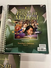 BJU Reading 5 Pages in My Head Textbook hardback and Teachers Editions 1 & 2