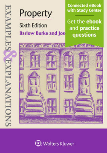 Examples & Explanations for Property – Paperback By Barlow Burke – VERY GOOD