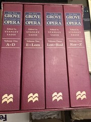 The New Grove Dictionary, Oxford University Press, 4 Volumes, Papaerback, 1997