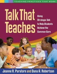 Talk That Teaches: Using – Paperback, by Paratore Jeanne R.; – Very Good