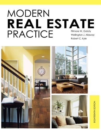 Modern Real Estate Practice – Paperback By Galaty, Fillmore – GOOD