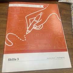 Amplify Core Knowledge Language Arts Skills 3 Kindergarten Activity Book CKLA