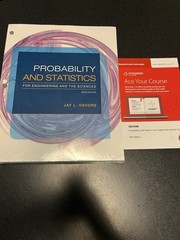 Probability and Statistics for Engineering and the Sciences LL (9th edition)