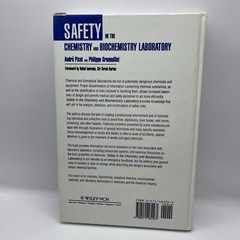Safety in the Chemistry and Biochemistry Laboratory, Andr’e Picot