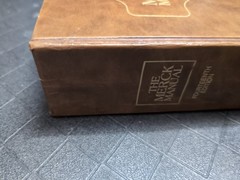 The Merck Manual Fourteenth 14th Edition 1982 Hardcover Brown 1st Printing