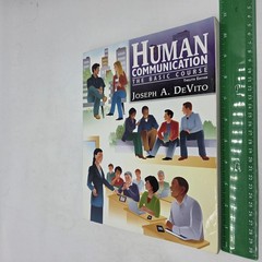 Human Communication The Basic Course 12th Ed Joseph DeVito Pearson PB Multicolor