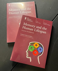 The Great Courses Memory and the Human Lifespan Guidebook & DVDs Like New