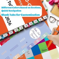2026 CPT, ICD-10-CM & HCPCS Level II Tabs: Colorful Waterproof Organization