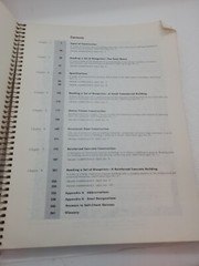 Building Trades Blueprint Reading Pt.3 General Construction Elmer W. Sundberg