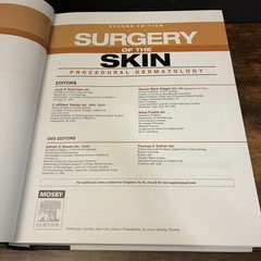 Surgery of the Skin Procedural Dermatology (Hardcover, DVD & Code, 2010) 2nd Ed