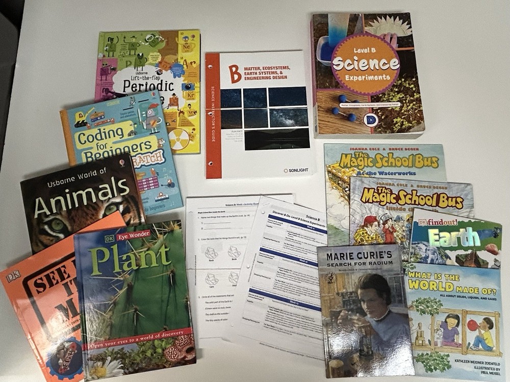Sonlight Science B, 5-Day, Complete Books, Instructor Guide & Experiments
