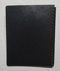 Schick Notebook Charts Human Anatomy Softcover Spiral Bound Book (1987)