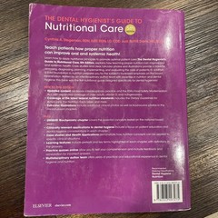 Dental Hygienist’s Guide to Nutritional Care 5th Edition – Paperback