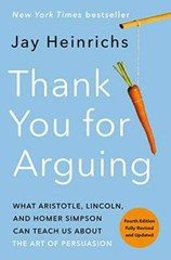 Thank You for Arguing, Fourth Edition (Revised and Updated): What Ar – VERY GOOD