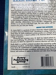 Prescription For Nutritional Healing Second Edition Book By J&P Balch A-Z Refer.