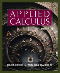 Applied Calculus – Paperback By Deborah Hughes-Hallett – GOOD
