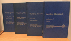 AWS Welding Handbook Sixth Edition Sections 3A-3B,4 & 5