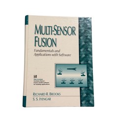 Multi-Sensor Fusion Textbook Richard Brooks 1st Ed Green No Disk