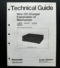 Panasonic/Technics New CD Changer Explanation of Mechanism 1992