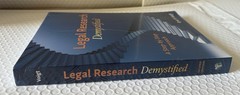Legal Research Demystified Eric Voigt 2nd Ed. (2022) NEW & SEALED!! US SELLER!!!