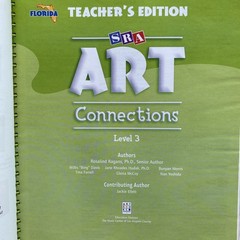 SRA Art Connections Teacher Edition Set Levels 1 2 3 & 5 Florida McGraw-Hill