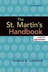 The St. Martin’s Handbook Paperback Andrea A. Lunsford