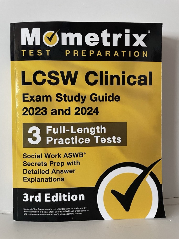 LCSW Clinical Exam Study Guide 2023 and 2024 [3rd Edition]