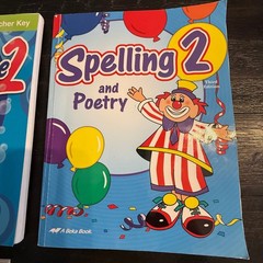 Abeka Grade 2 Phonics Reading Spelling Curriculum Language 2 Teacher Key Set