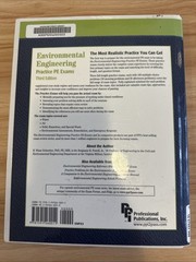 Environmental Engineering Practice PE Exams by R. Wane Schneiter 3rd Ed