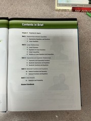 Glencoe Algebra 1 Common Core Edition Algebra Hardcover by McGraw Hill Education