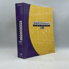 SAXONMath HOMESCHOOL 8/7 With Prealgebra By Hake & Saxon Paperback 2005