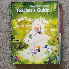 Pearson ReadyGEN Teacher’s Guide Grade 5 Units 1-4 Spiral Bound Set