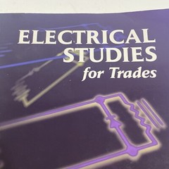 Electrical Studies for Trades Paperback Stephen L. Herman New With Shelf ￼Wear