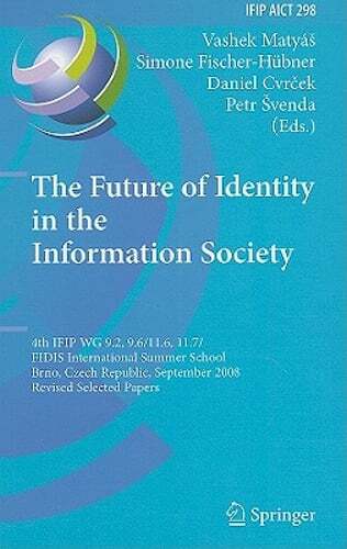 The Future of Identity in the Information Society: 4th Ifip Wg 9.2, 9.6, 11.6,