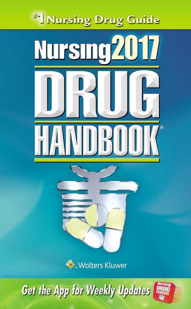 Nursing Drug Handbook 2017 – paperback Wolters Kluwer