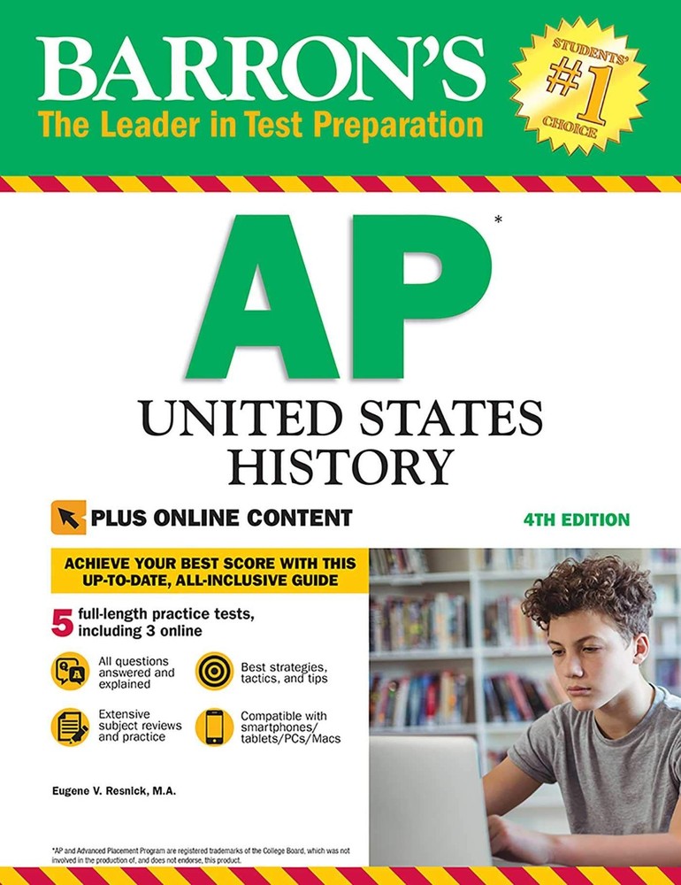 AP United States History: With Online Tests (Barron’s Test Prep)